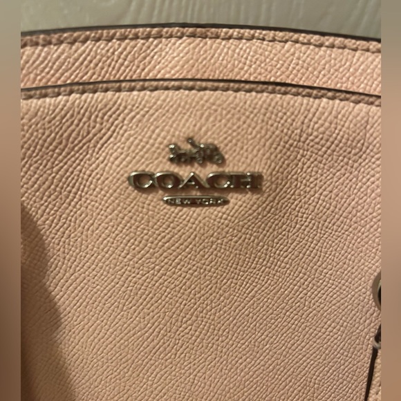 Coach Light Pink Purse - Picture 5 of 7